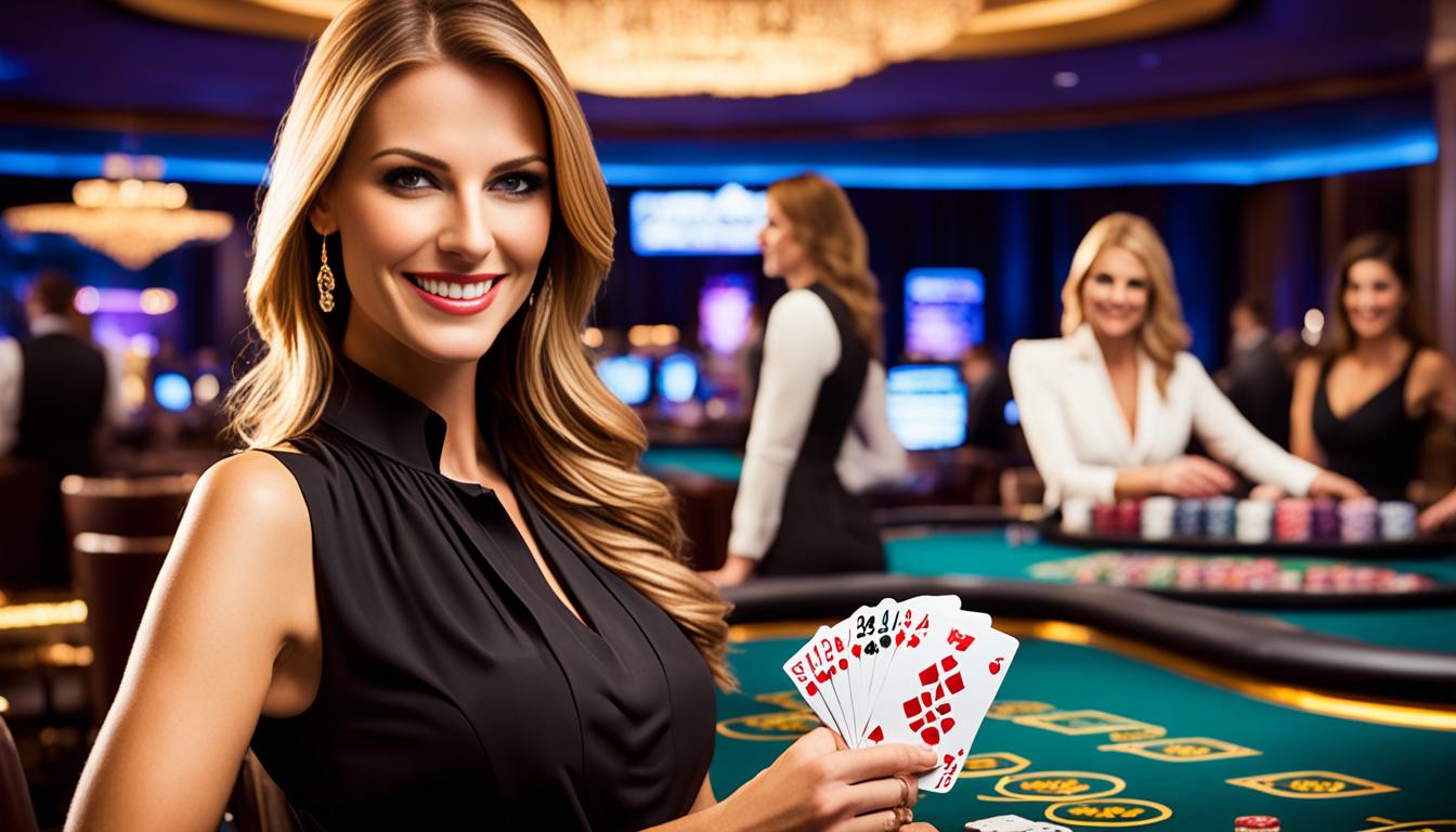 situs judi live casino dengan dealer cantik